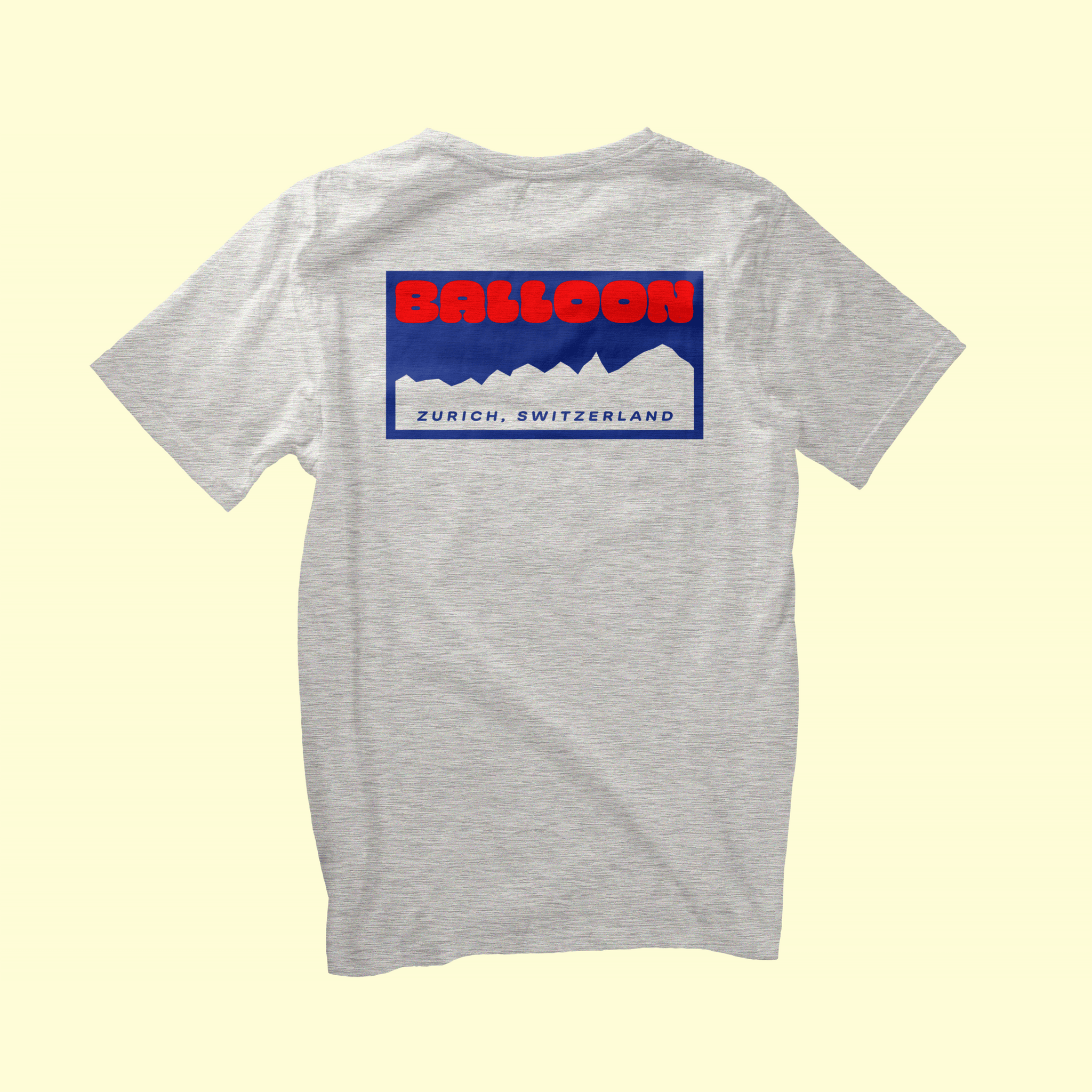 Balloon T-shirt Morning Peaks